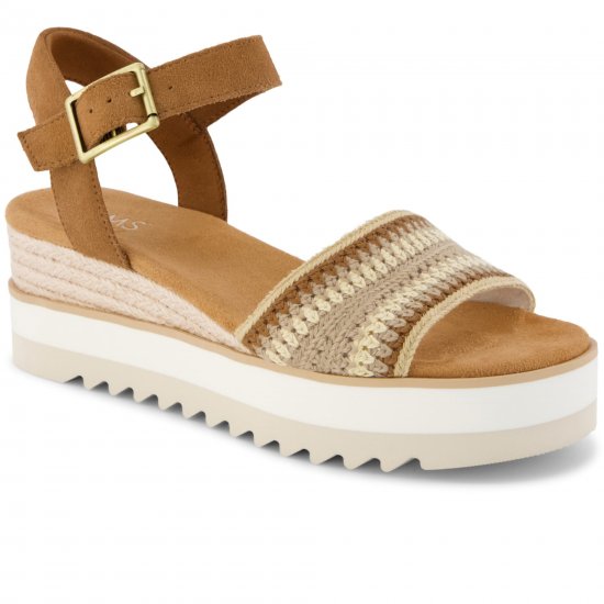 Diana Womens Wedge Sandals