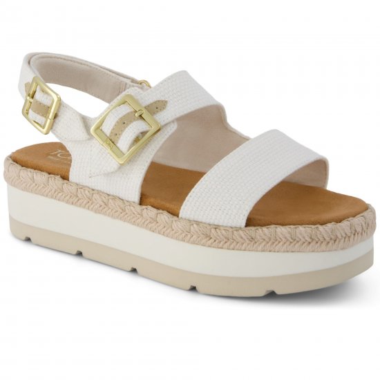 Giana Womens Flatform Sandals