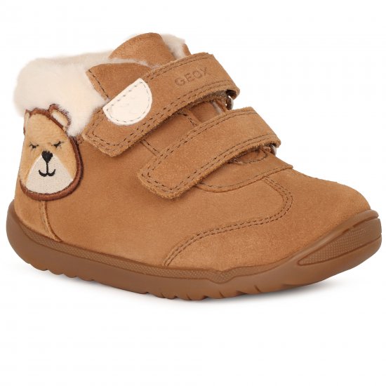 B Macchia Bear Girls Infant Boots