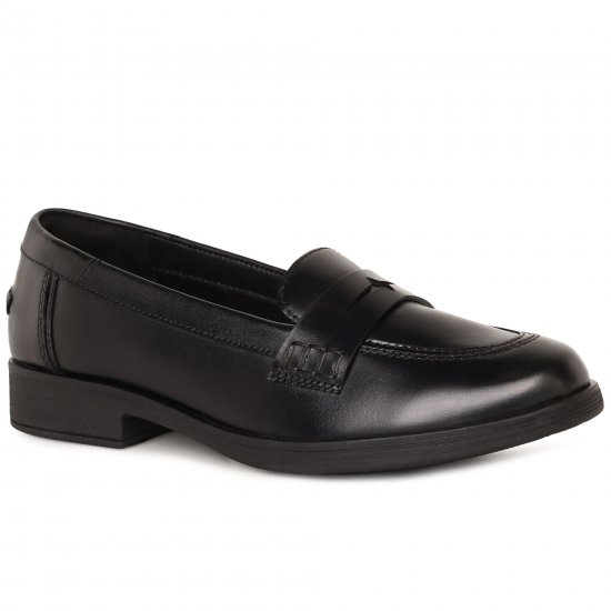 Junior Agata Plain Girls Senior School Shoes