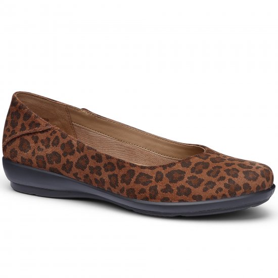 Birdie Womens Wide Ballet Pumps