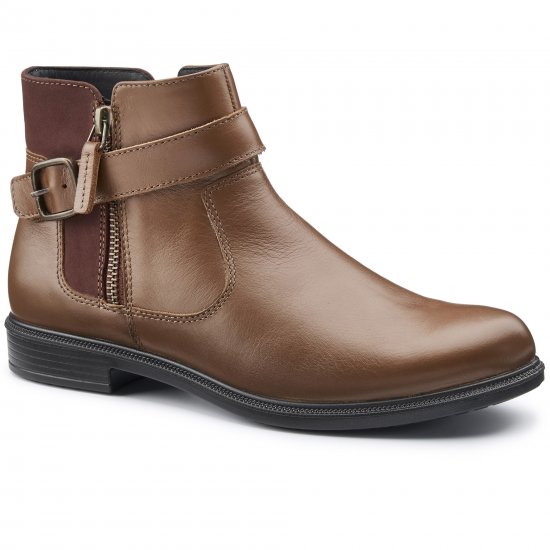 Kingston Womens Wide Fit Ankle Boots