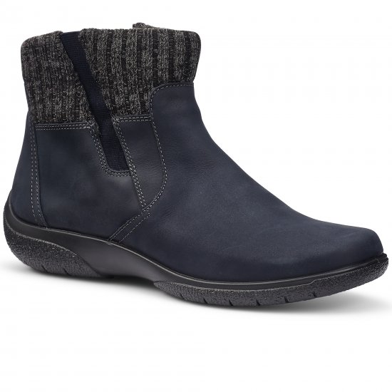 Malham Womens Wide Fit Ankle Boots