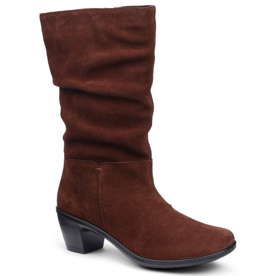 Rhone Womens Wide Fit Calf Boots