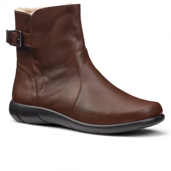 Rustle Womens Wide Fit Ankle Boots
