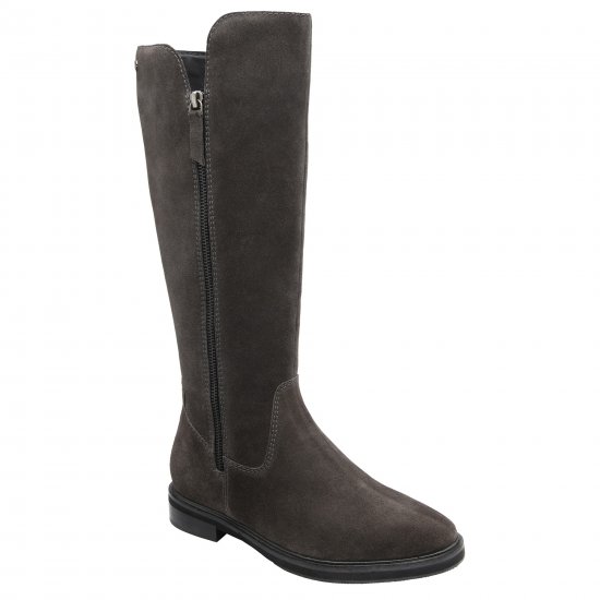 Ashington Low Heeled Knee High Boots