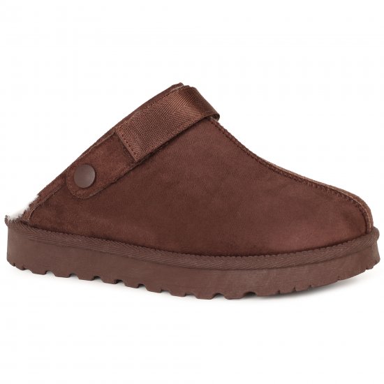 Odessa Womens Lined Mule Slippers