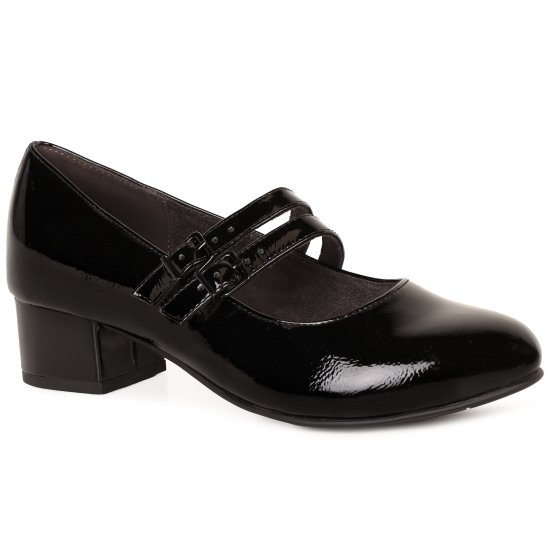 Boston Womens Mary Jane Court Shoes