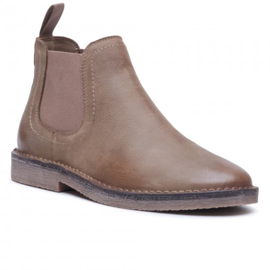 Shaun Leather Mens Chelsea Boots